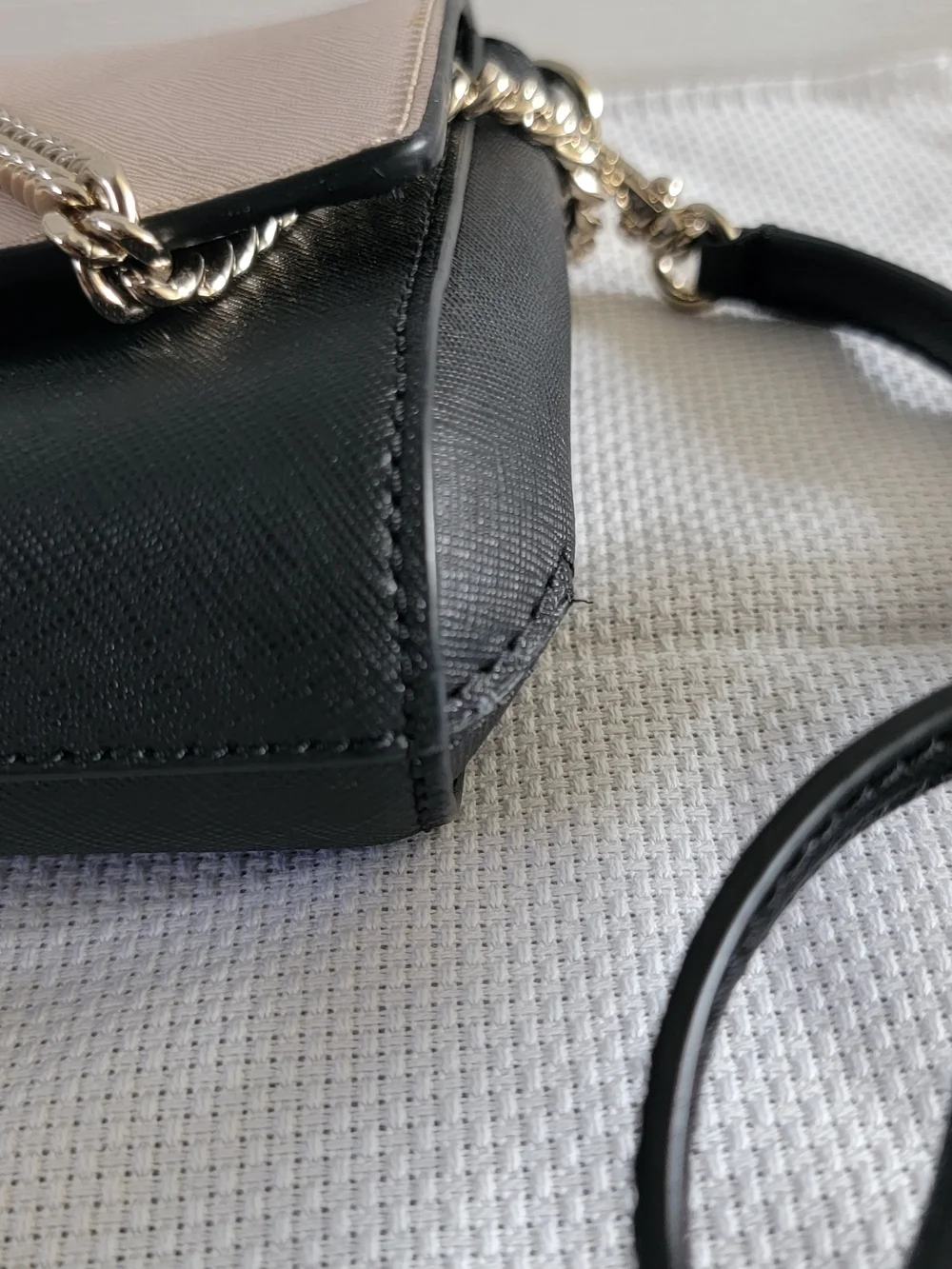 Kate Spade Two-Tone Pink and Black Crossbody Bag